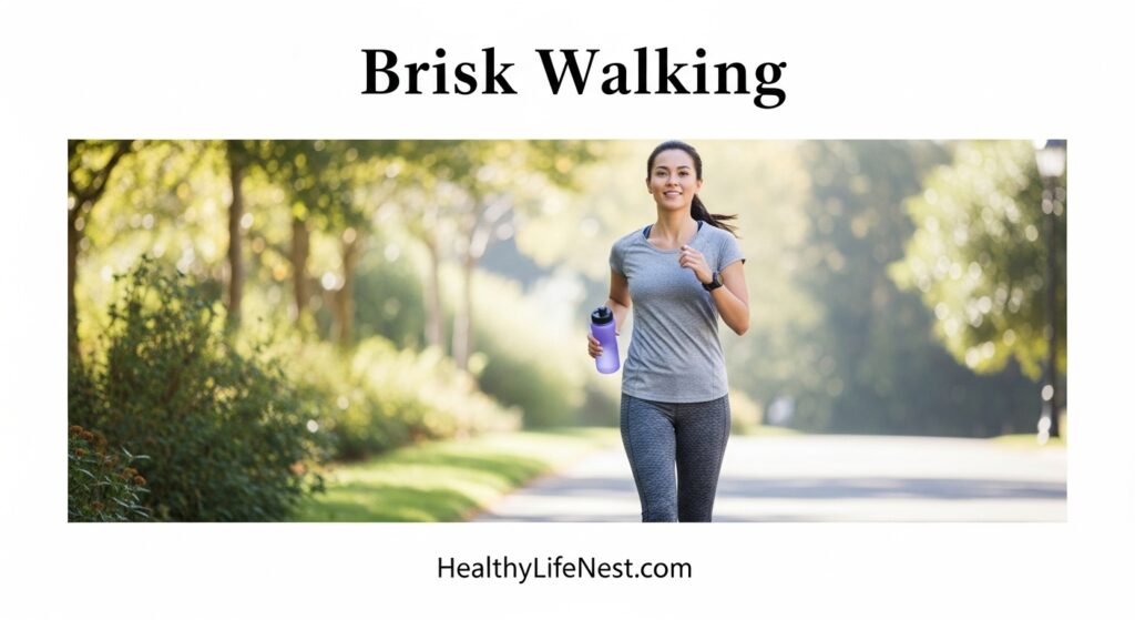 Fat Burning Workouts: Easy Moves to Torch Calories 4 2. Brisk Walking