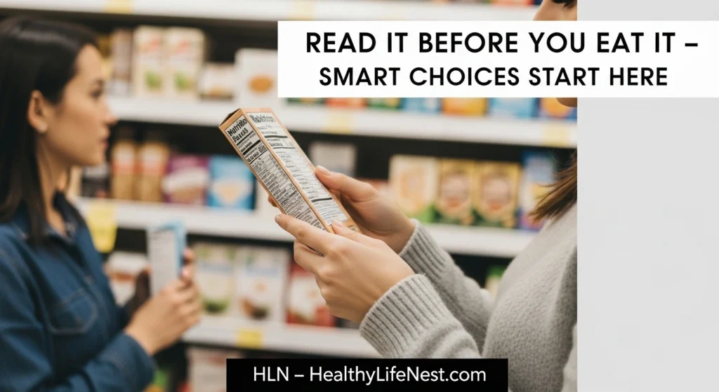Simple Healthy Eating Tips for Daily Life & Wellness 7 Read It Before You Eat It – Smart Choices Start Here