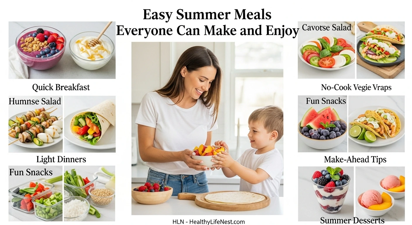 Easy Summer Meals Everyone Can Make and Enjoy