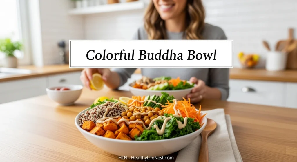 Plant-Based Recipes - Top 10 Easy and Delicious for Everyone 2 1. Colorful Buddha Bowl