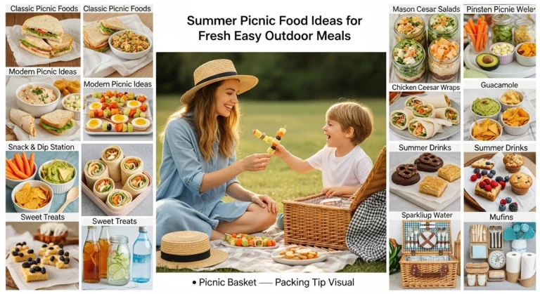 Summer Picnic Food Ideas for Fresh Easy Outdoor Meals