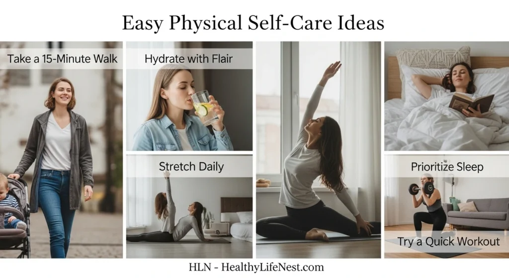 Self-Care for Mind, Body, and Soul: A Balanced Approach 3 Easy Physical Self-Care Ideas