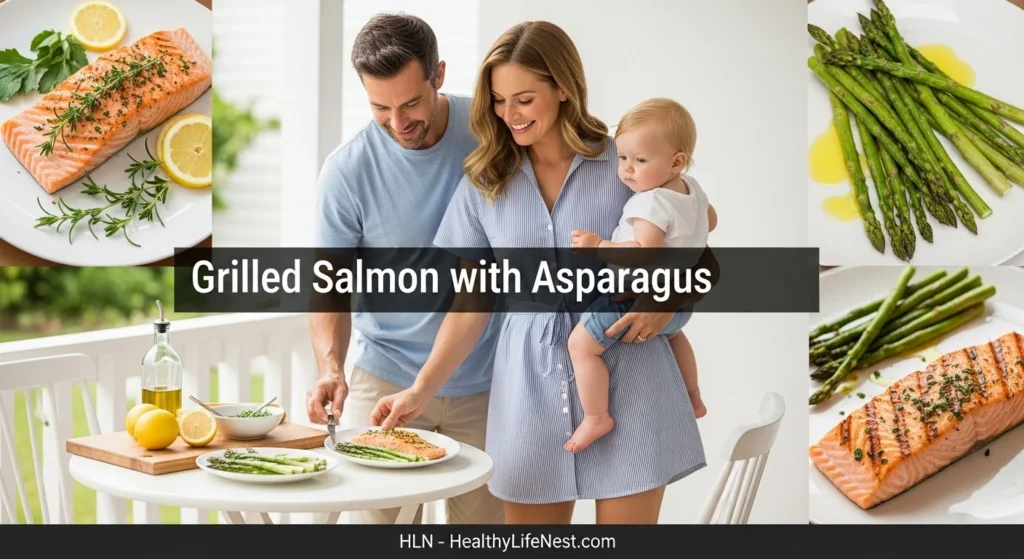Weight Loss Meal Ideas: Simple, Healthy, and Delicious Recipes 8 Grilled Salmon with Asparagus