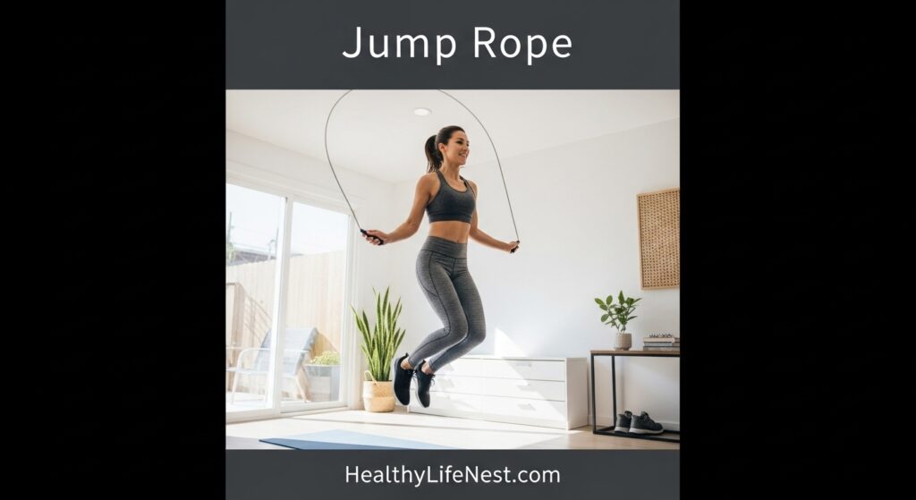 Fat Burning Workouts: Easy Moves to Torch Calories 6 4. Jump Rope