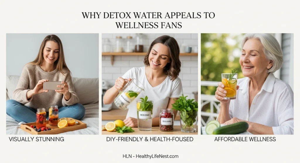 Detox Water: A Refreshing Way to Stay Hydrated and Healthy 6 Why Detox Water Appeals to Wellness Fans