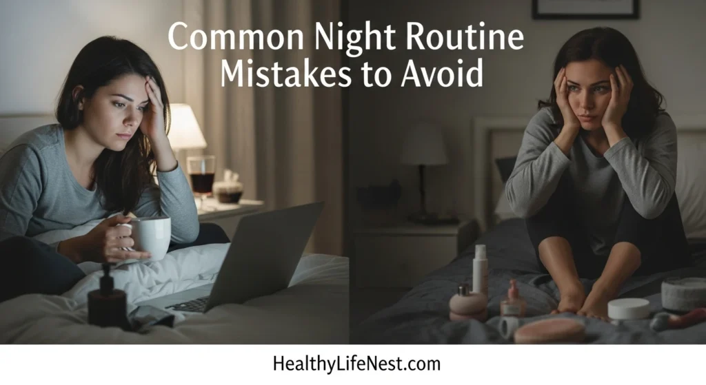 Night Routine: Simple Steps for Better Sleep 4 Common Night Routine Mistakes to Avoid