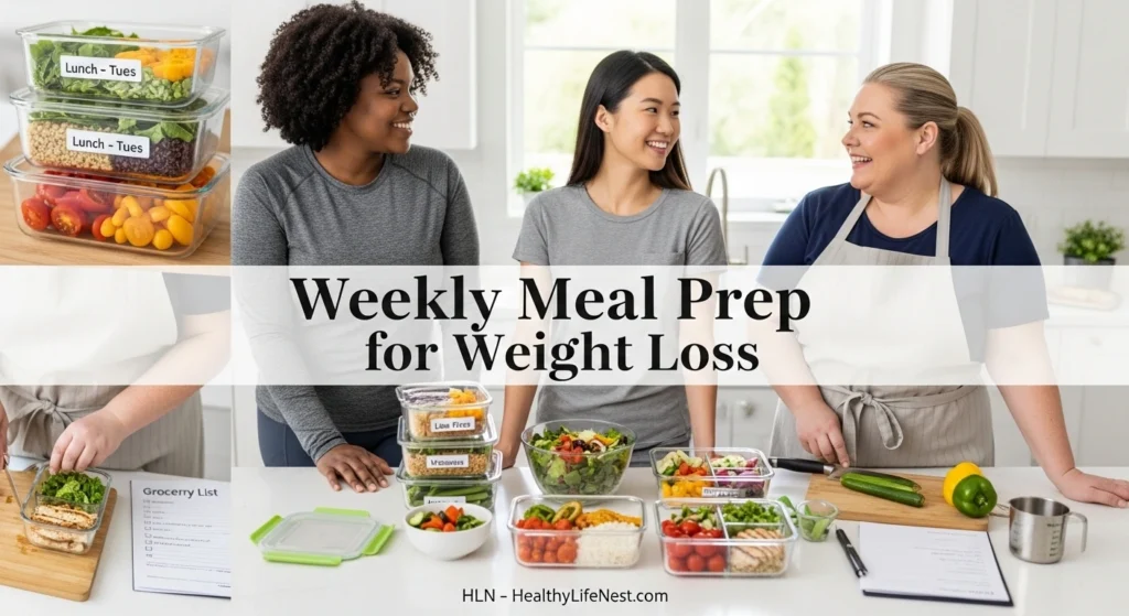 Weight Loss Meal Ideas: Simple, Healthy, and Delicious Recipes 12 Weekly Meal Prep for Weight Loss