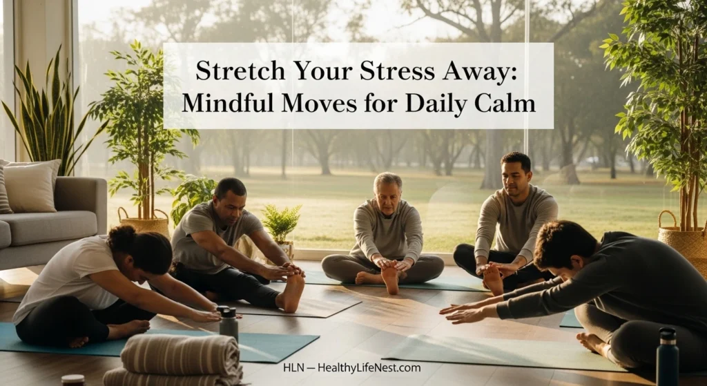 Simple Steps to a Healthy Lifestyle for a Happier, Balanced Life 4 Stretch Your Stress Away: Mindful Moves for Daily Calm