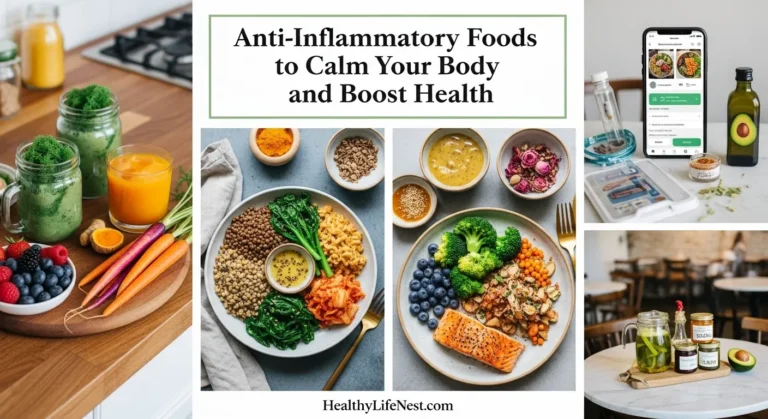 Anti-inflammatory foods to calm your body and boost health
