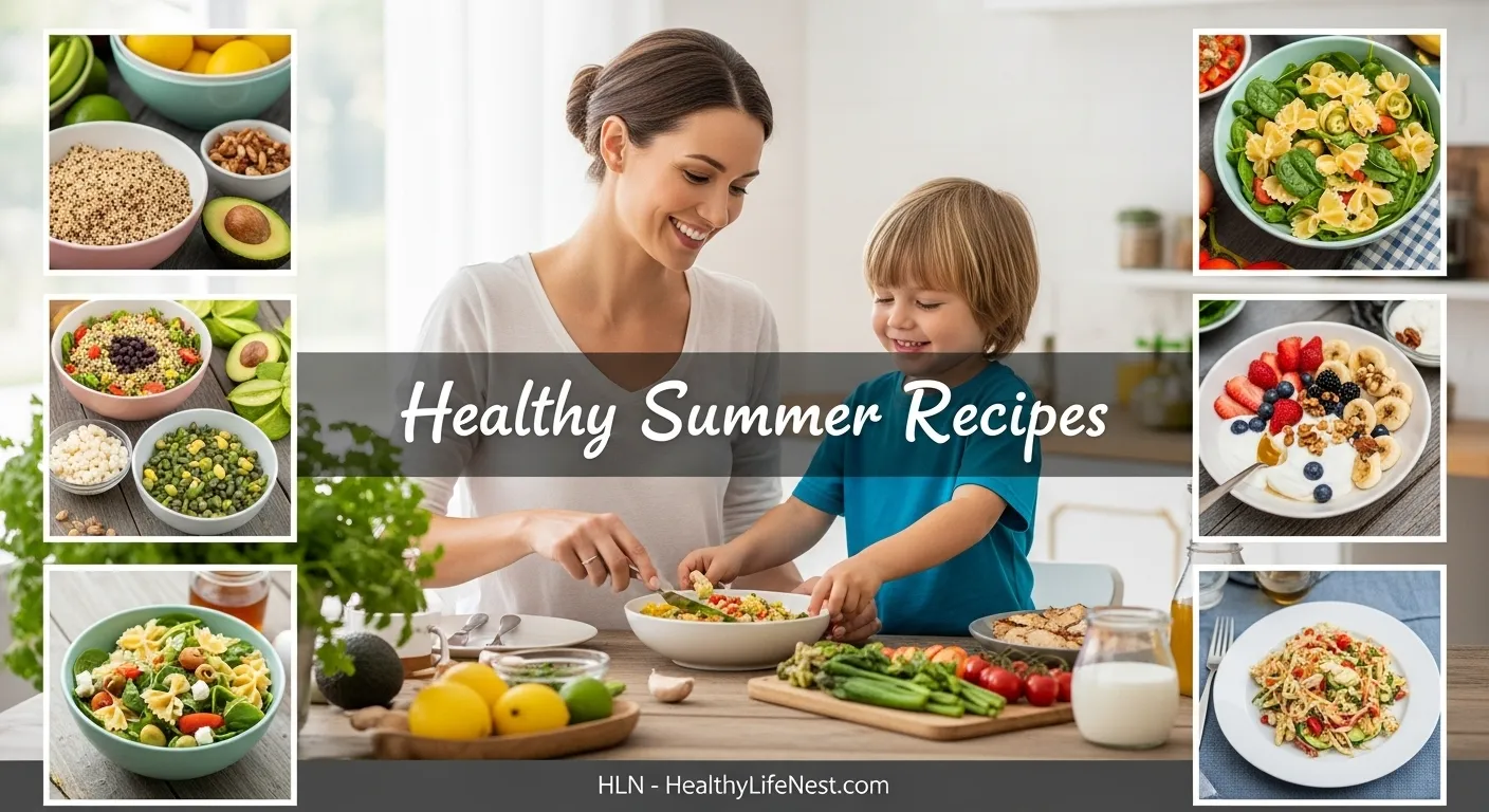 Healthy Summer Recipes for Fresh Light and Easy Meals