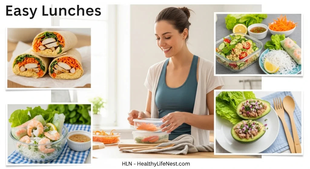 Healthy Summer Meals for Light and Easy Living 3 Easy Lunches You Can Pack or Eat at Home