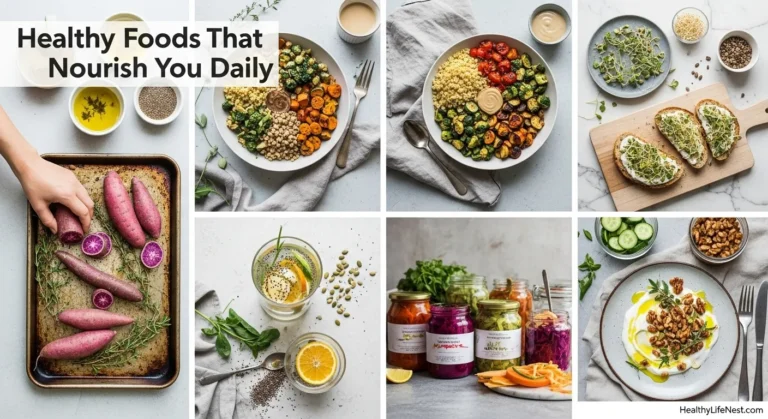 Healthy Foods: Real Nourishment for Modern Life