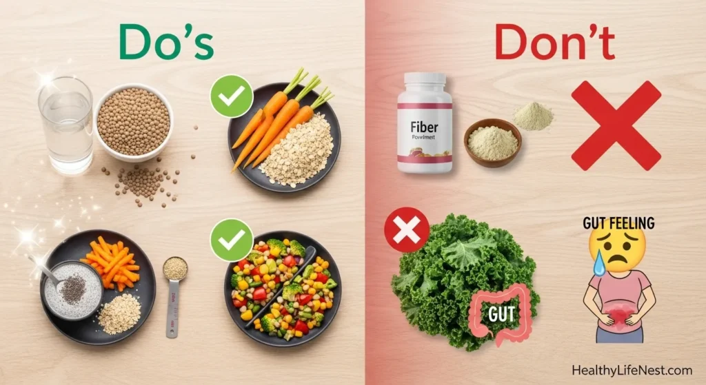 Watch out for fiber mistakes