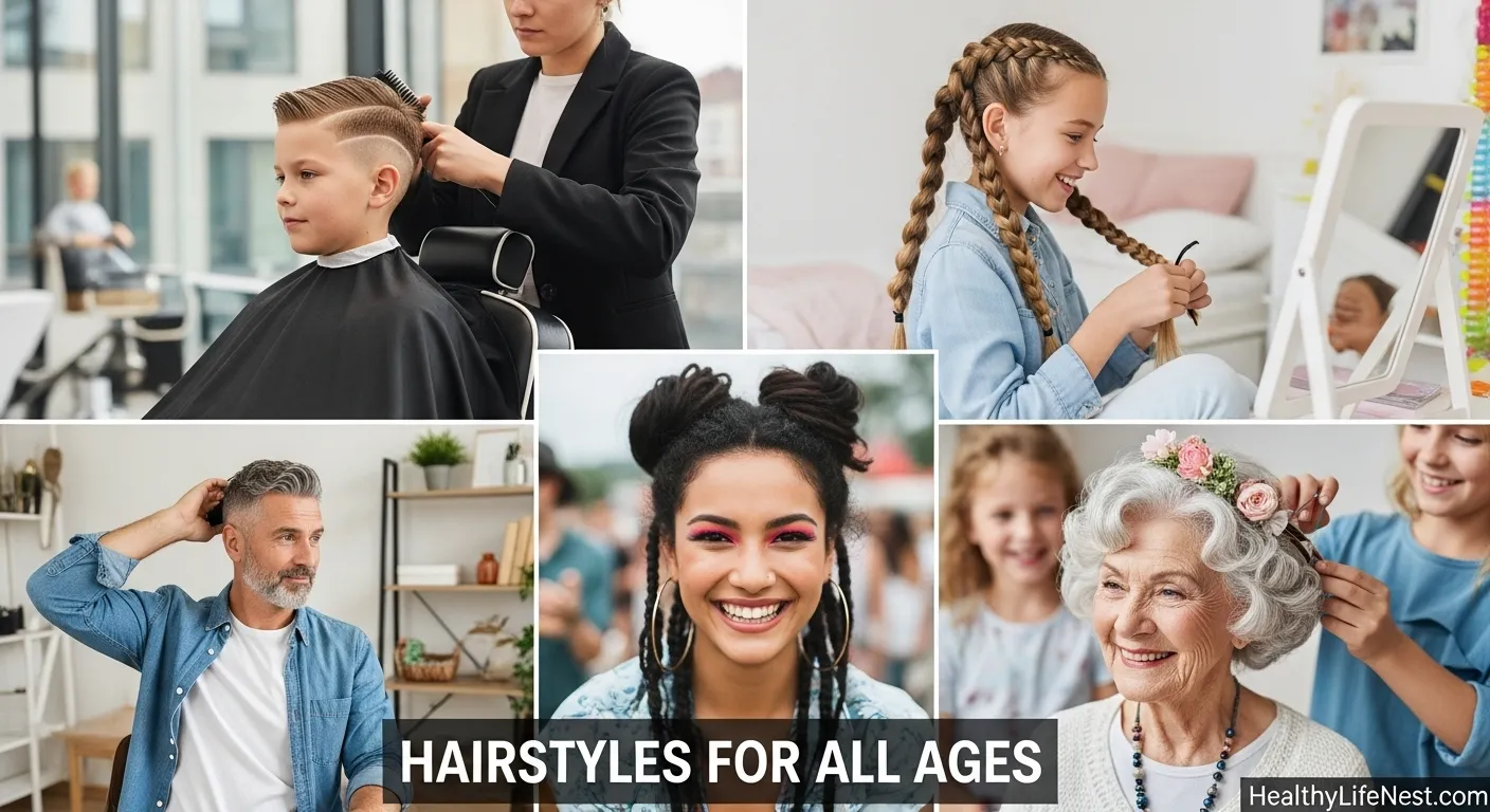 Hairstyles Ideas for Men, Women, and Kids for Every Season