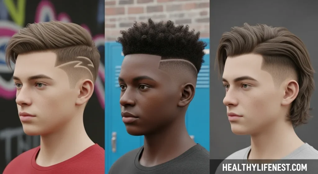 Latest Looks

Sharp line-up with design

Faux hawk with fade

Mullet revival with a modern twist
