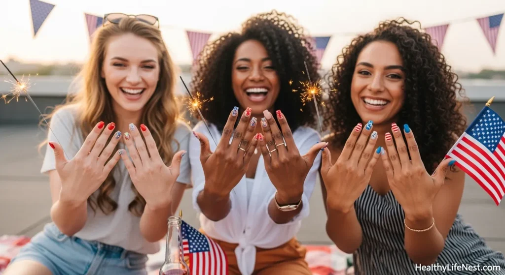 A Quick Look at the History

The 4th of July marks the signing of the Declaration of Independence in 1776. Americans began celebrating with parades, fireworks, and patriotic decorations—and today, even nail art joins in the tradition.
