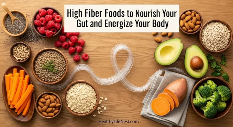 High Fiber Foods to Support Digestion and Full-Body Wellness