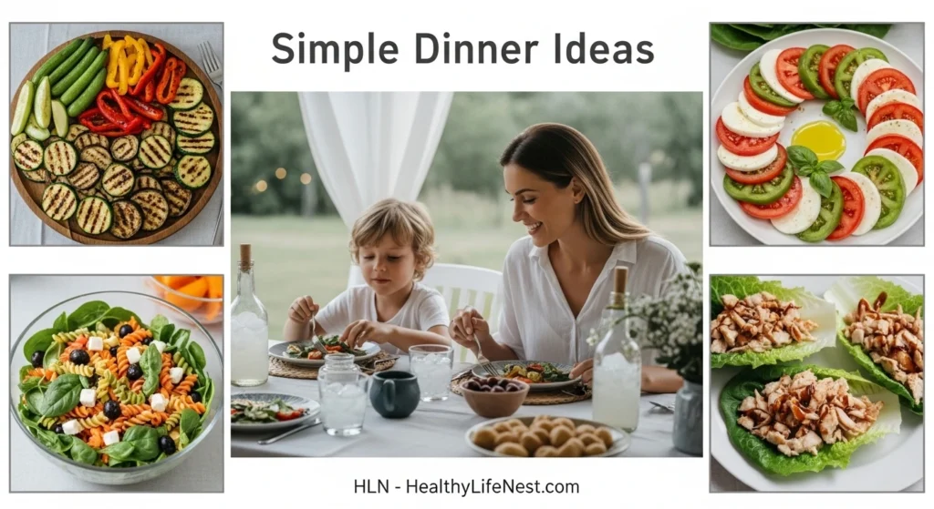 Healthy Summer Meals for Light and Easy Living 4 Simple Dinner Ideas That Don’t Heat Up the House
