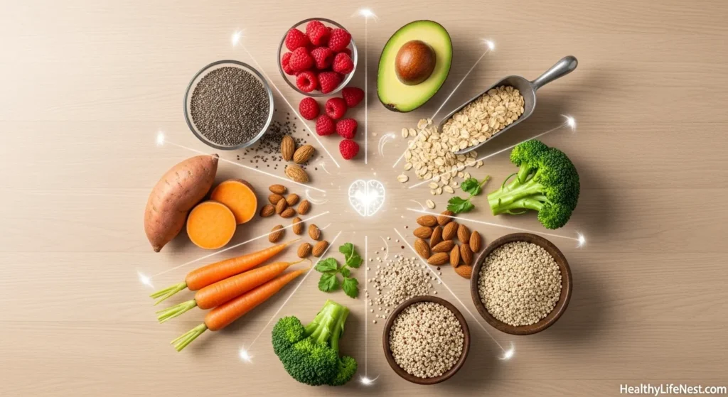 Top high fiber foods for daily energy
