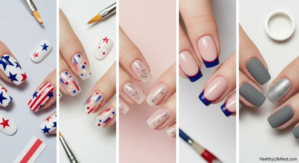 Last Year’s Trending 4th of July Nails