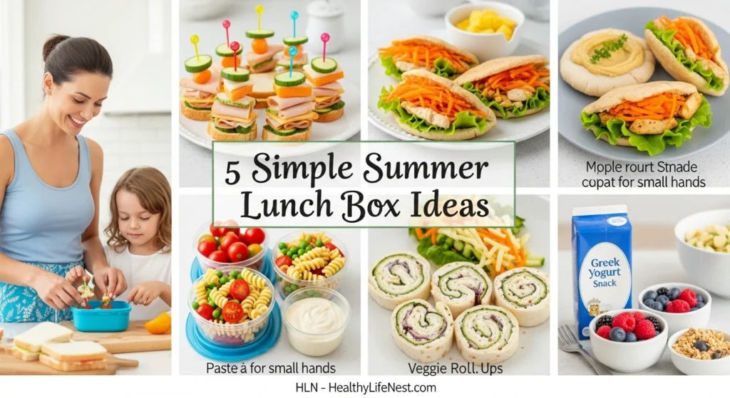 Summer Lunch Ideas for Kids That Are Easy and Healthy 2 5 Simple Summer Lunch Box Ideas