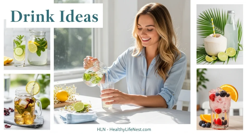 Healthy Summer Meals for Light and Easy Living 6 Drink Ideas to Stay Cool and Hydrated