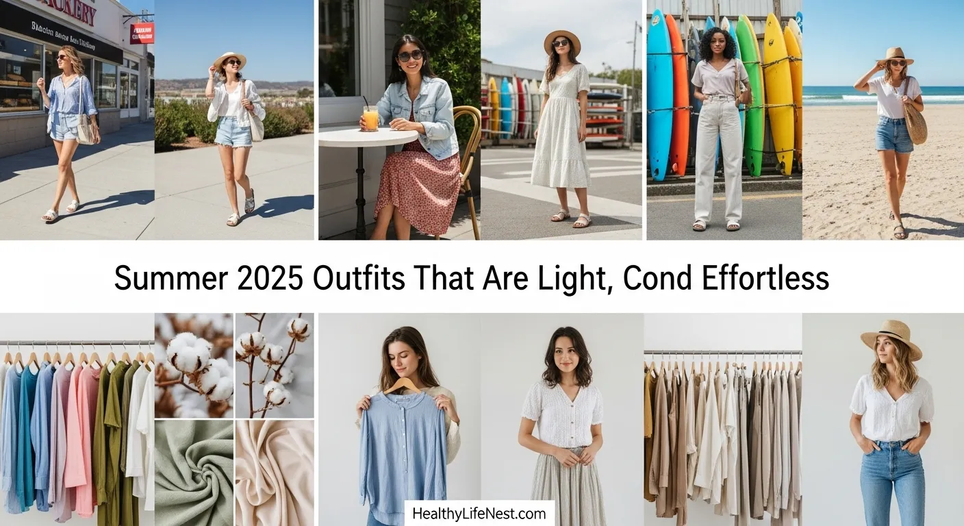 Summer 2025 Outfits That Are Light, Cool and Effortless