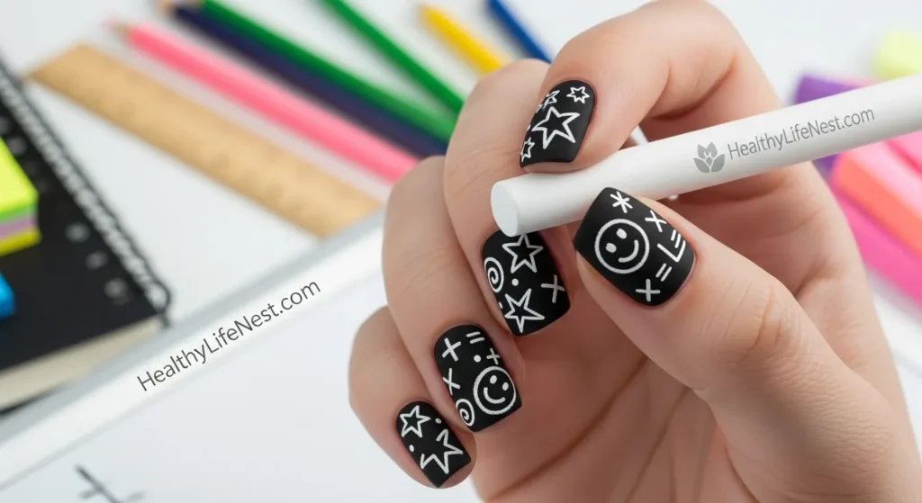 Back to School Nails - 10 Stylish Ideas for Students