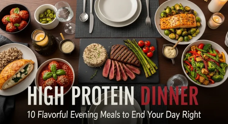 High Protein Dinners: 10 Satisfying Evening Meals Packed with Protein