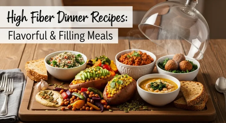 High Fiber Dinner Recipes: Flavorful & Filling Meals for Better Health