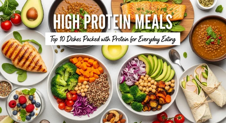 High Protein Meals: 10 Delicious Ideas to Power Your Day
