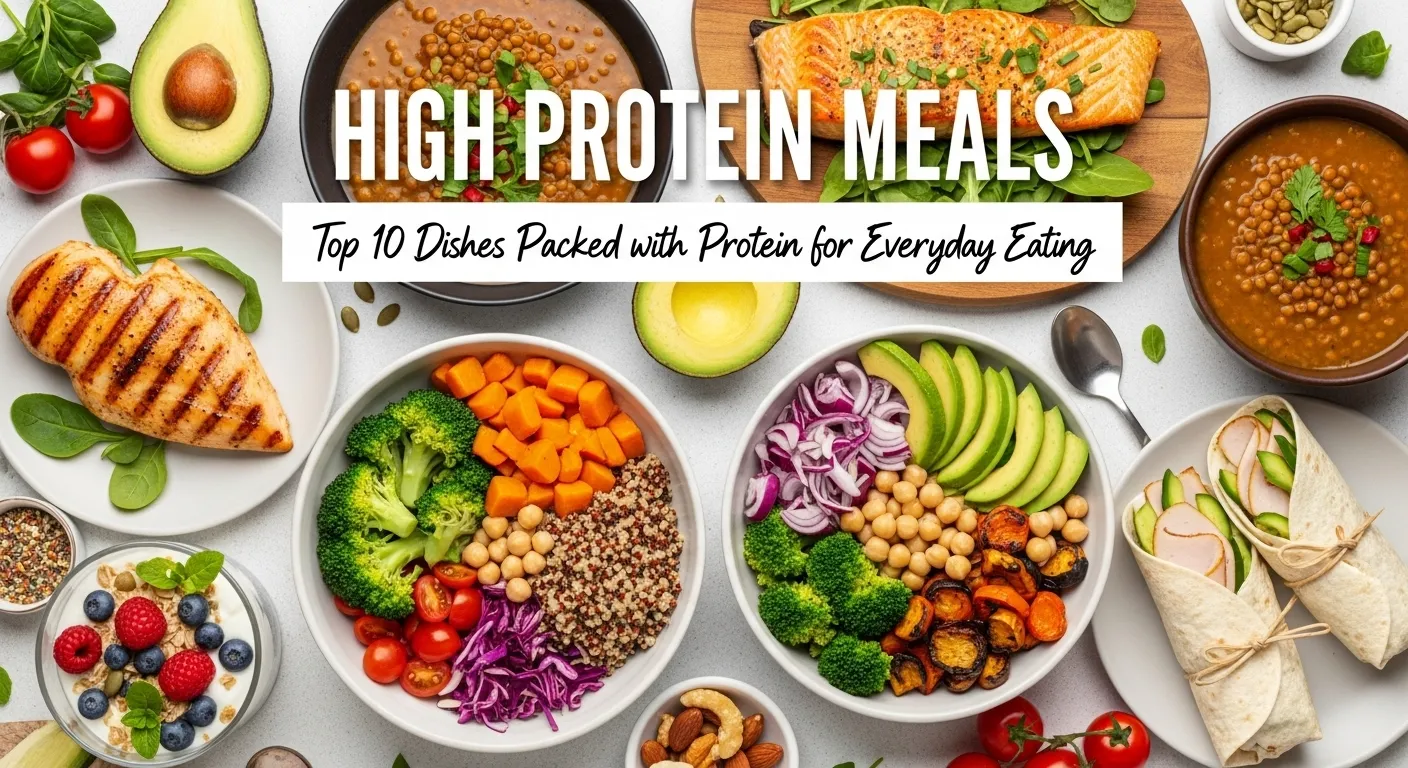 High Protein Meals: 10 Delicious Ideas to Power Your Day